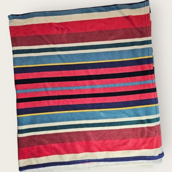 Lauren Ralph Lauren Striped Fleece Throw Blanket - Picture 5 of 10